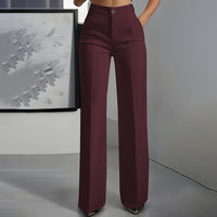 Sorrel - High-Waist Straight Dress Trousers