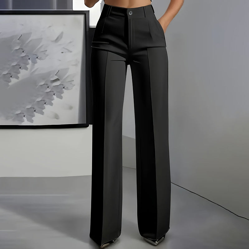 Sorrel - High-Waist Straight Dress Trousers
