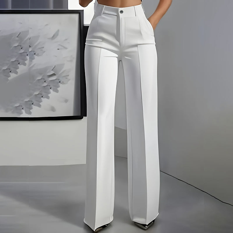 Sorrel - High-Waist Straight Dress Trousers