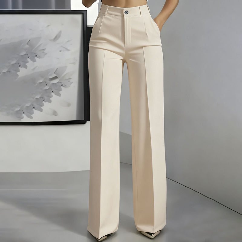 Sorrel - High-Waist Straight Dress Trousers