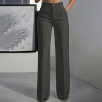 Sorrel - High-Waist Straight Dress Trousers