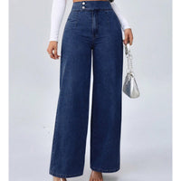 Ellery - High Waist Wide-Leg Jeans