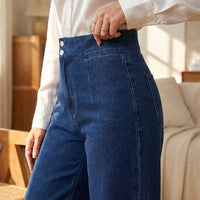 Ellery - High Waist Wide-Leg Jeans