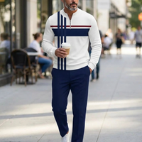 Alfred – Graphic Print Sweater and Trousers Set