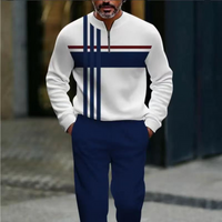 Alfred – Graphic Print Sweater and Trousers Set