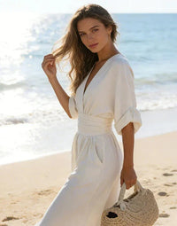 Anastasia – Elegant Wide Leg Jumpsuit