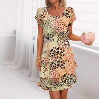 Venetia - Elegant Printed Dress