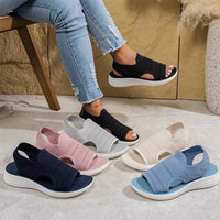 Niamh – Breathable Platform Knit Sandals