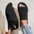 Niamh – Breathable Platform Knit Sandals