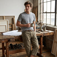 Nina - Casual Cargo Capri Trousers with Pockets