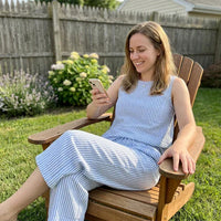 Brooke - Striped Cotton Co-Ord Set