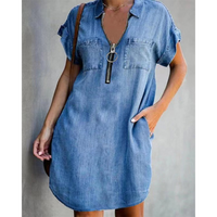 Freja – Relaxed Denim Shirt Dress
