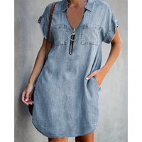 Freja – Relaxed Denim Shirt Dress
