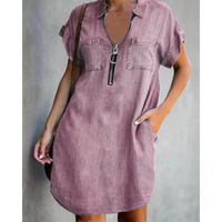 Freja – Relaxed Denim Shirt Dress