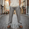 Stellan | Men's Wide Leg Drawstring Pants