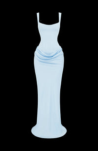 Suki Maxi Dress in baby blue