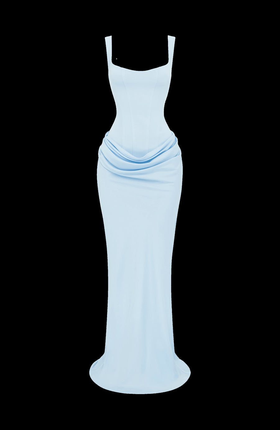 Suki Maxi Dress in baby blue