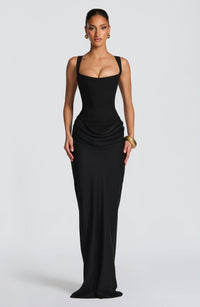 Suki Maxi Dress in black
