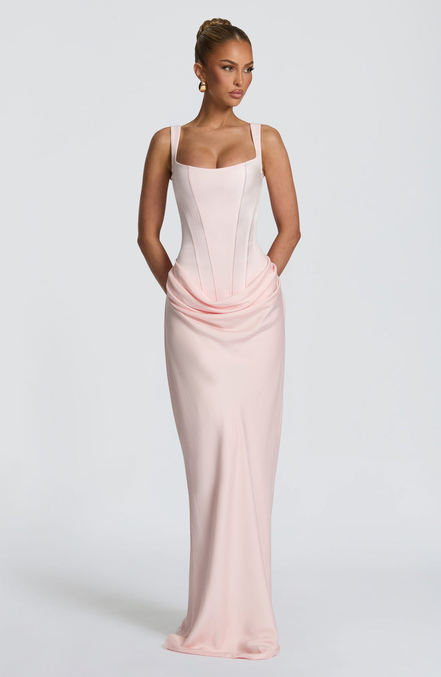 Suki Maxi Dress in blush