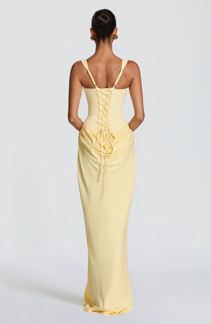 Suki Maxi Dress in lemon