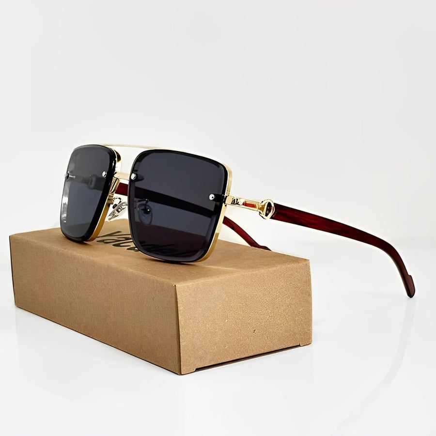 Victoria | Sunglasses Aviator UV400 Protection Gradient Lens Black