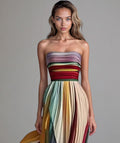 Alice - Effortless Strapless A-Line Dress
