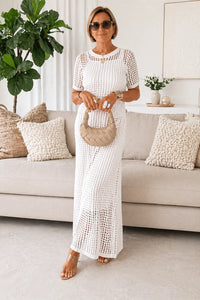 Caitlin - Cut-Out Long Maxi Dress + Free Inner Dress