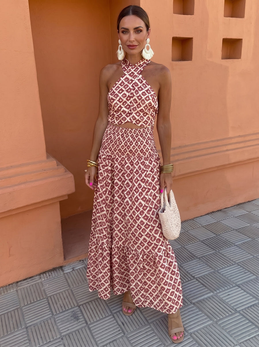 Elsa - Off-Shoulder Elegant Ruffle Set