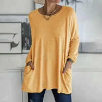 Tamsin | Women's Oversized Long Sleeve Tunic Top