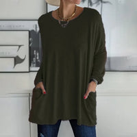 Tamsin | Women's Oversized Long Sleeve Tunic Top