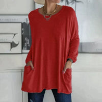 Tamsin | Women's Oversized Long Sleeve Tunic Top