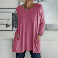 Tamsin | Women's Oversized Long Sleeve Tunic Top