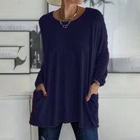 Tamsin | Women's Oversized Long Sleeve Tunic Top