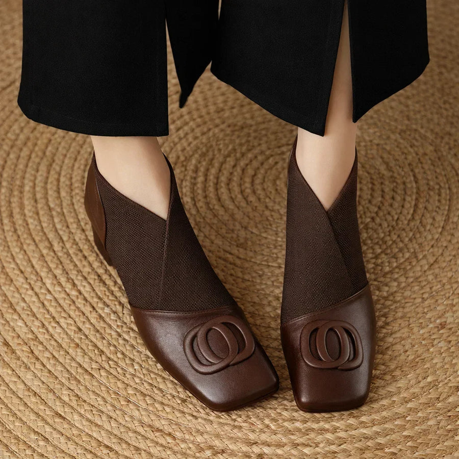 Eva - Elegant Leather Boots