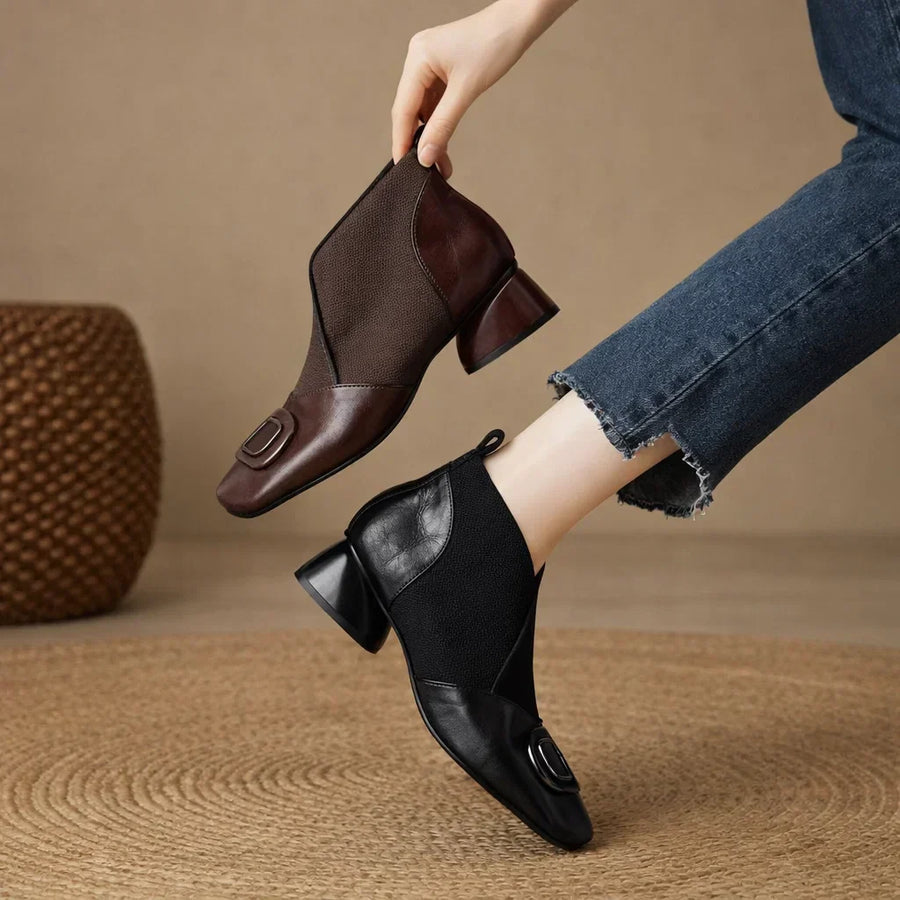 Eva - Elegant Leather Boots