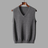 Tavion | Men's V-Neck Knit Sweater Vest