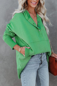 Tessaly | Women's Oversized Long Sleeve Hoodie Tunic
