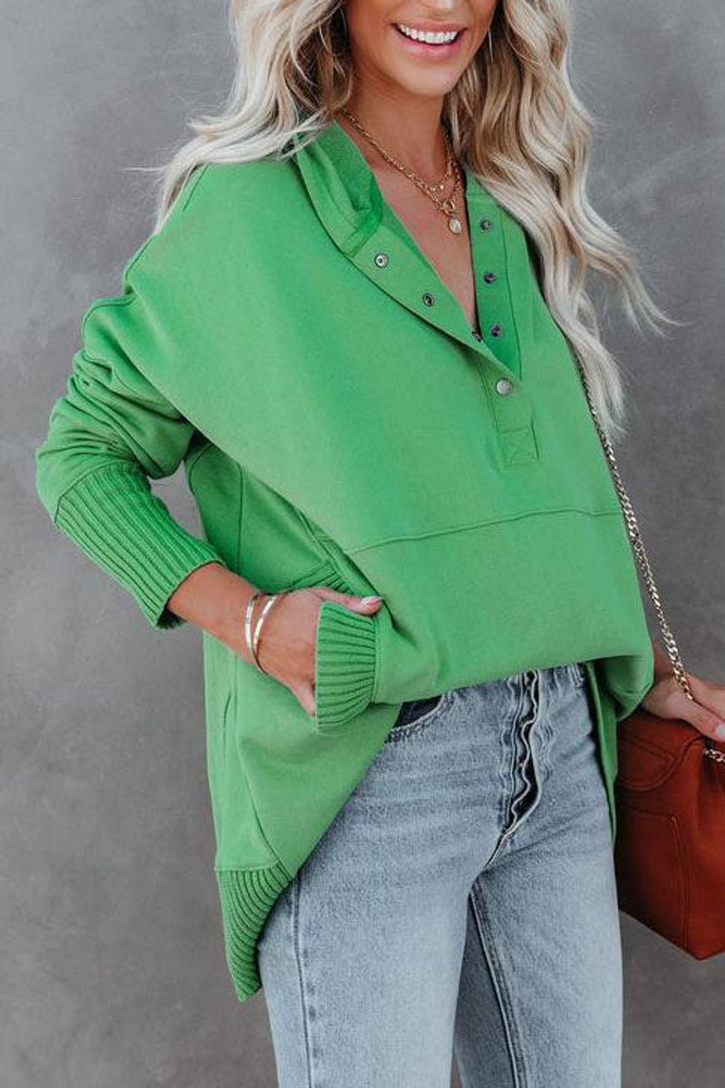 Tessaly | Women's Oversized Long Sleeve Hoodie Tunic