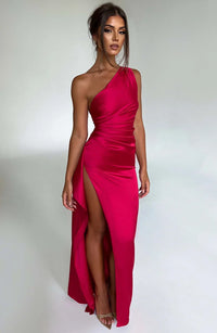 Thalassa | Women's One Shoulder Split Maxi Dress