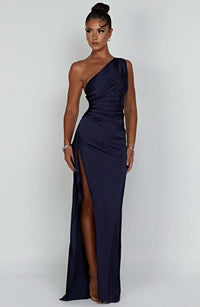 Thalassa | Women's One Shoulder Split Maxi Dress