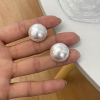 Lucienne – Statement Pearl Stud Earrings