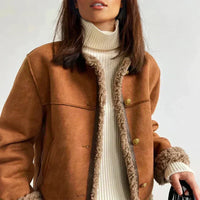 Theodwyn | Women's Button Front Long Sleeve Jacket