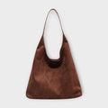 Thessaly | Women's Brown Hobo Shoulder Bag