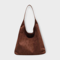Thessaly | Women's Brown Hobo Shoulder Bag