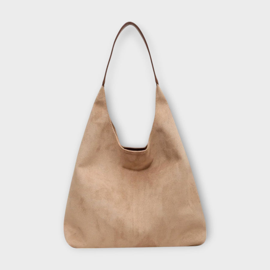 Thessaly | Women's Brown Hobo Shoulder Bag