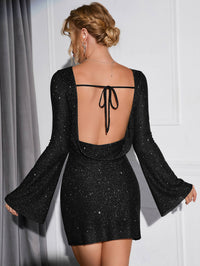 VALENTINA SPARKLING MINI DRESS