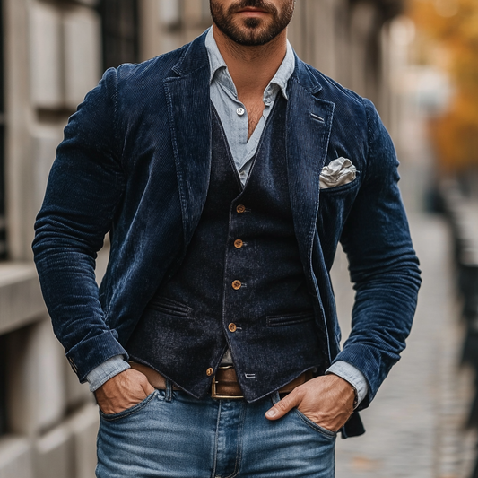 Harrison | Classic Blazer & Waistcoat Set