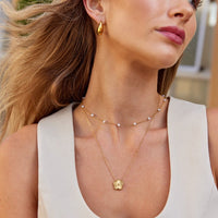 Jovienne – Timeless Pearl Gold Necklace