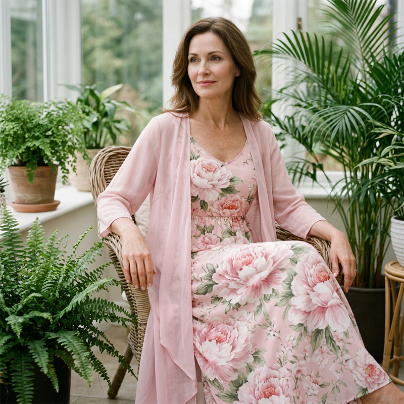Celestine - Floral Two-Piece Summer Dress Set