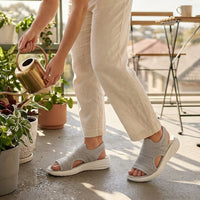 Niamh – Breathable Platform Knit Sandals